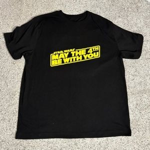 May the Fourth Size LG Tshirt both sides